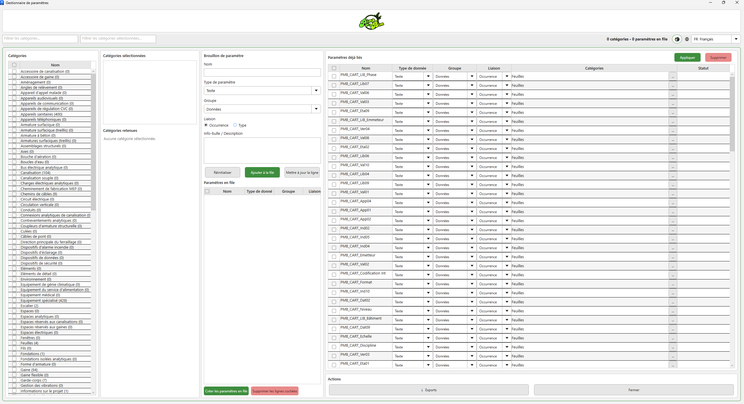 Interface Parameter Manager
